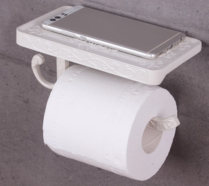 Multi-functional Zinc Alloy Toilet Paper Holder - Hansel & Gretel Home Decor