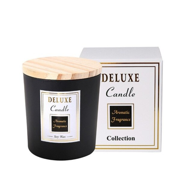 Black Aromatic Decorative Scented Candles
