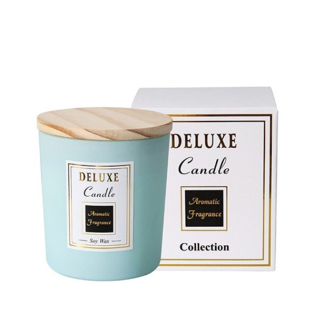 Blue Aromatic Decorative Scented Candles