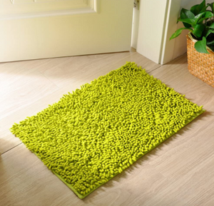 Green Bathroom Area Carpet - Hansel & Gretel Home Decor