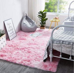 Pink Dining Area Rug