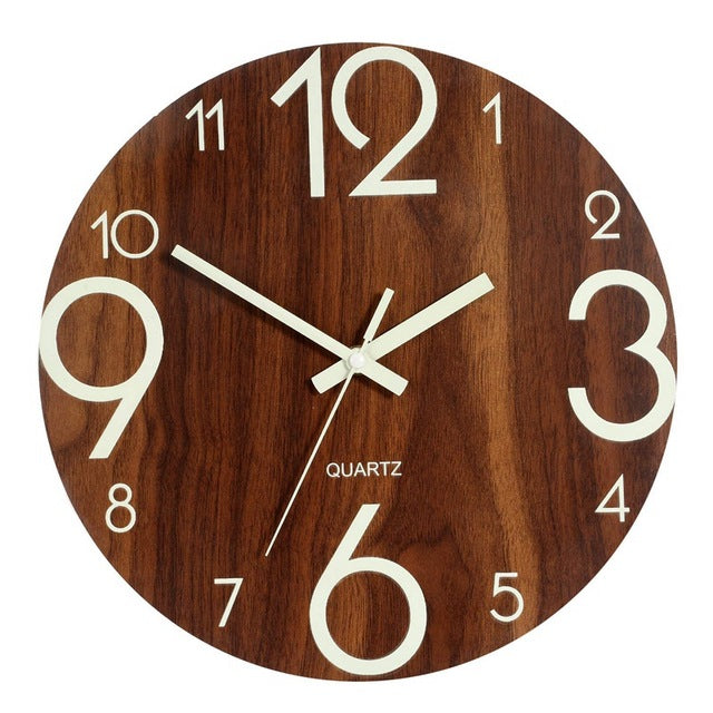 Vintage Wooden Wall Clock Taylor Model