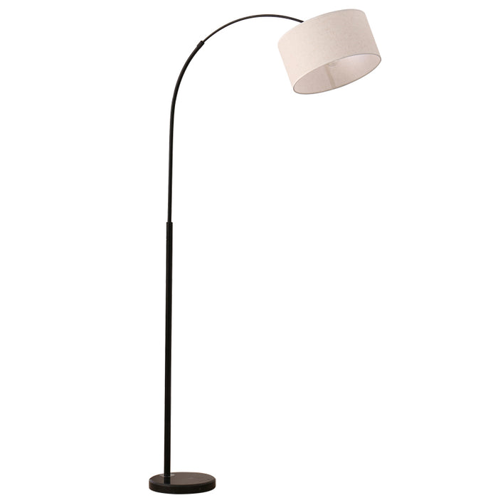 Modern Stainless Steel White Floor Lamp