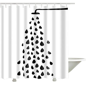 Creative Shower Drops Bathroom Curtains - Hansel & Gretel Home Decor