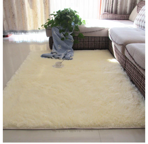 White Dining Area Carpet