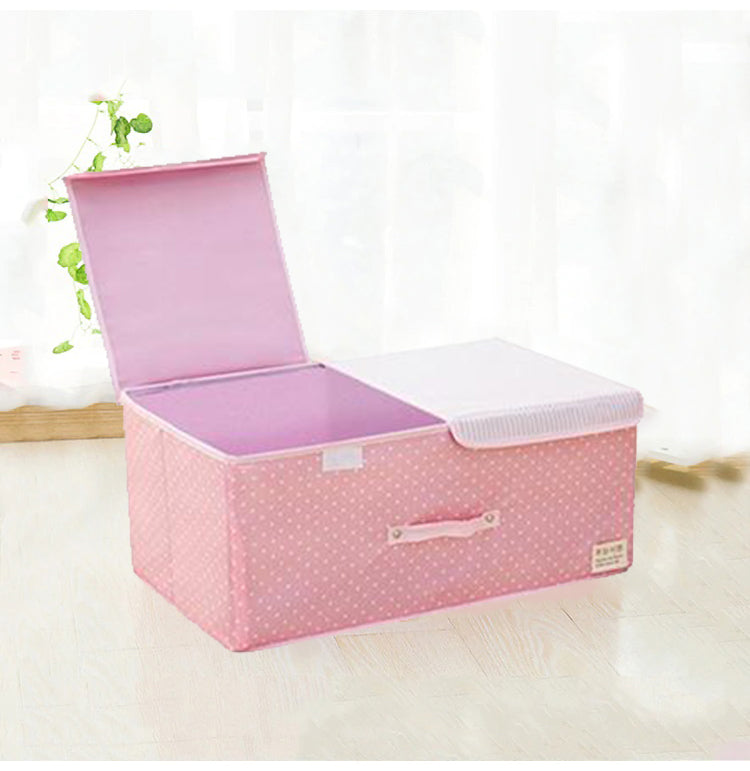 Rectangular Pink Storage Basket - Hansel & Gretel Home Decor