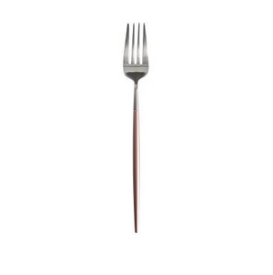 Modern Silver and Pink Flatware