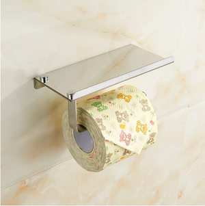 Stainless Steel Chrome Toilet Paper Holder - Hansel & Gretel Home Decor