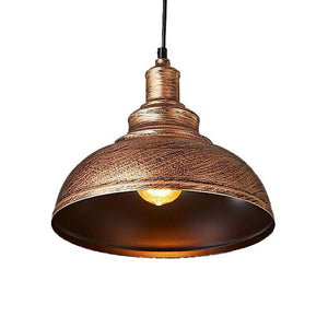 Retro Industrial Brown Hanging Lamp - Hansel & Gretel Home Decor