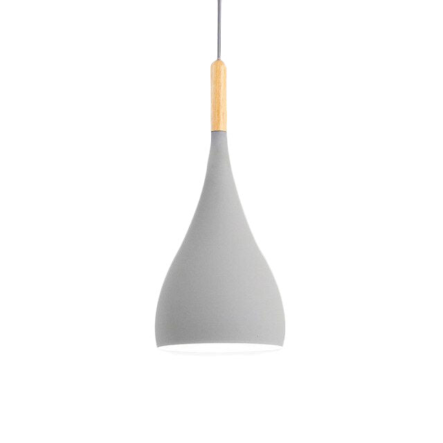 Modern Gray Hanging Lamp
