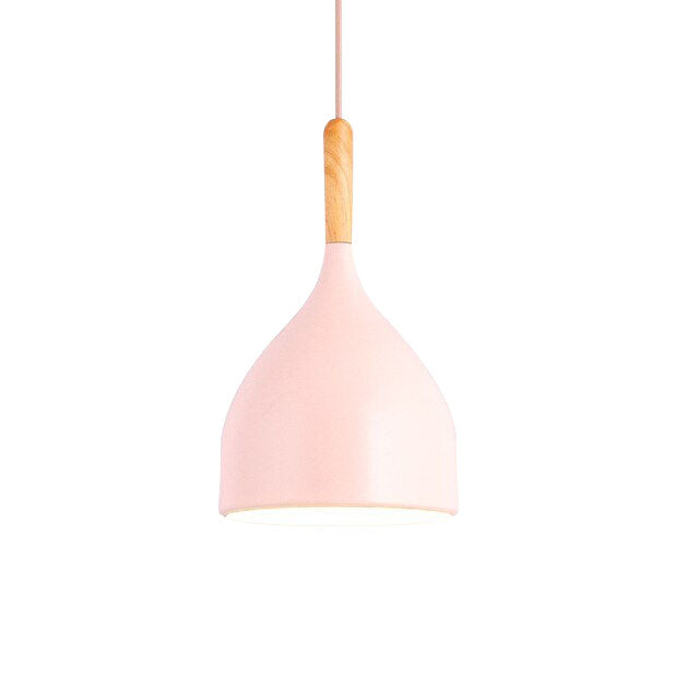 Modern Pink Hanging Lamp