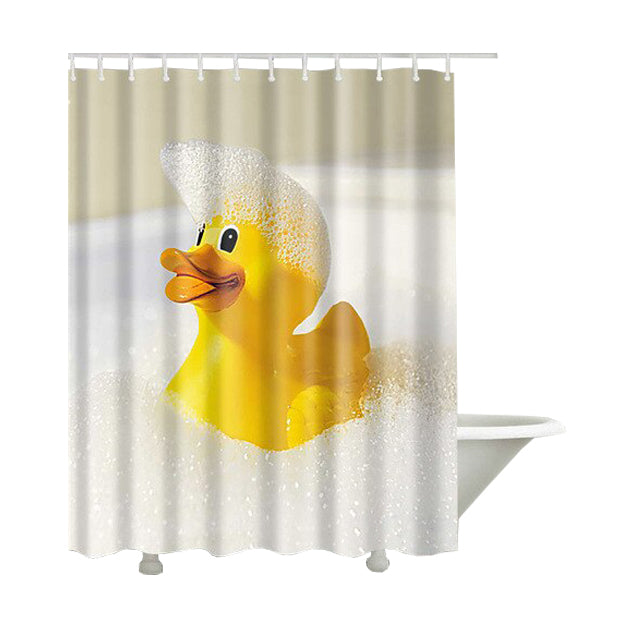 Duckling Polyester Bathroom Curtain - Hansel & Gretel Home Decor