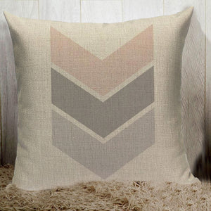 Nordic Shades of Pink and Brown Decorative Pillow Case - Hansel & Gretel Home Decor