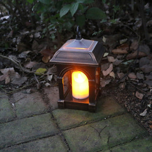 Lantern Candle Brown Outdoor Lighting - Hansel & Gretel Home Decor