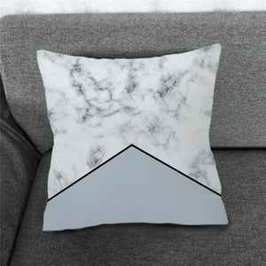 Luxurious Shades of Blue and Gray Decorative Pillow Case - Hansel & Gretel Home Decor