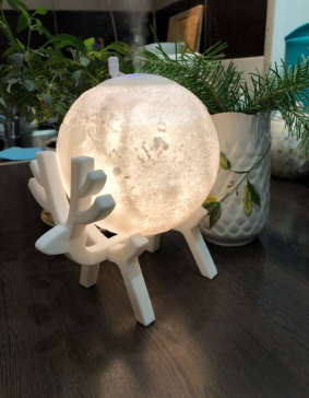 Moon with Stand Humidifier & Electric Scent Distributor