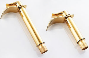 Brass Gold-Long Bathroom Faucet - Hansel & Gretel Home Decor