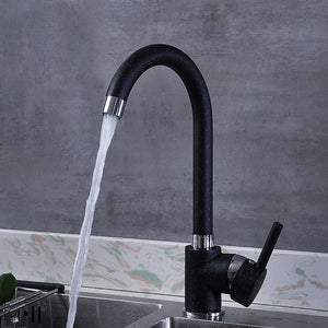 Brass Black with Spot Kitchen Faucet Thermostatic - Hansel & Gretel Home Decor