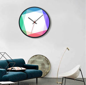 Colorful Retro Wall Clock Melissa Model - Hansel & Gretel Home Decor