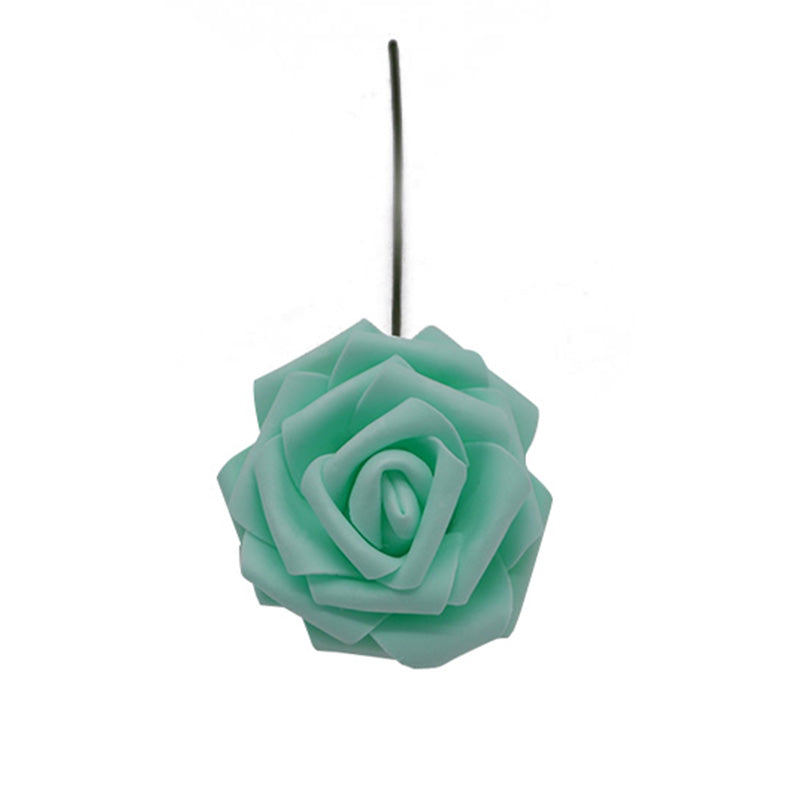Green Artificial Flowers Rose Bouquet - Hansel & Gretel Home Decor