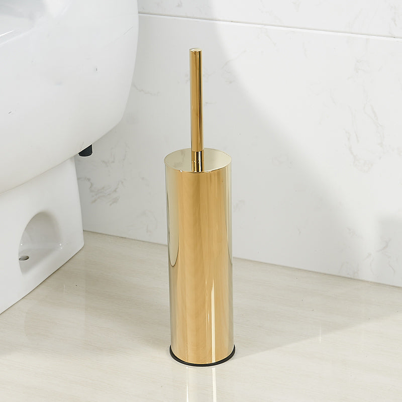 Luxury Toilet Brush Holders Solid Brass Wall Mounted Toilet