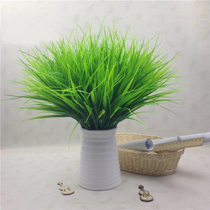 Green Artificial Grass Plant - Hansel & Gretel Home Decor