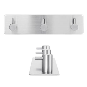 Silver Modern Stainless Steel Multi-Purpose Hook