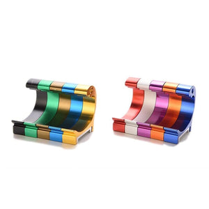 Colorful Solid Aluminum Adhesive Hooks