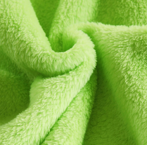Microfiber Fleece Fabric Green Blanket - Hansel & Gretel Home Decor