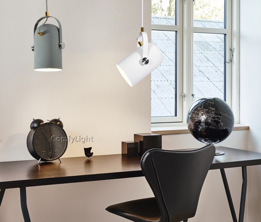 Nordic Gray Hanging Lamp - Hansel & Gretel Home Decor