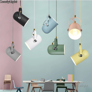 Nordic White Hanging Lamp - Hansel & Gretel Home Decor