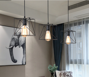 Nordic Vintage Iron Hanging Lamp - Hansel & Gretel Home Decor