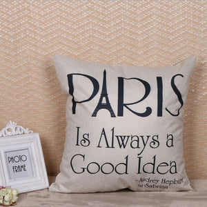 Lovely Black and Brown Decorative Pillow Case