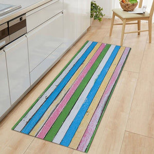 Multicolor 3D Print Area Carpet