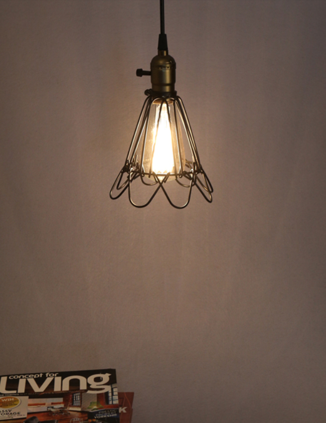 Nordic Vintage Iron Hanging Lamp - Hansel & Gretel Home Decor