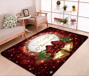 Christmas Bell Bedroom Area Carpet