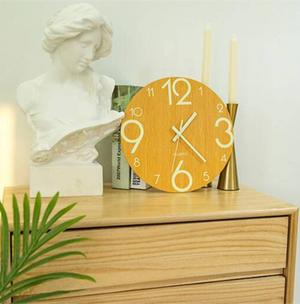 Vintage Wooden Wall Clock Taylor Model - Hansel & Gretel Home Decor