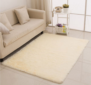 Cream Living Room Carpet