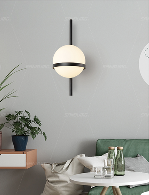 Nordic Glass Ball Lamp - Hansel & Gretel Home Decor