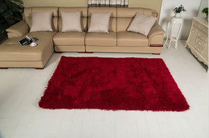 Maroon Living Room Carpet
