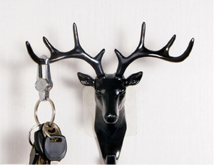 Decorative Deer Horn Self-Adhesive Wall Hanging Hook - Hansel & Gretel Home Decor
