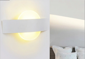 Modern Luminary White LED Wall Lamps - Hansel & Gretel Home Decor
