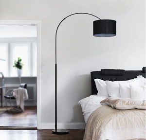 Modern Stainless Steel Black Floor Lamp - Hansel & Gretel Home Decor