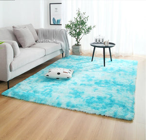 Blue Living Room Carpet