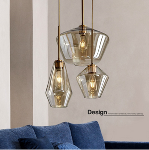 Nordic Modern Glass Hanging Lamps - Hansel & Gretel Home Decor
