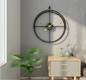 Modern Large Silent Wall Clock Alicia Model - Hansel & Gretel Home Decor