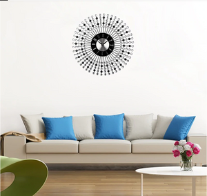 Modern Luxury Wall Clock Nikki Model - Hansel & Gretel Home Decor