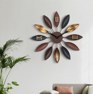 Metal Wall Clock Jiane Model - Hansel & Gretel Home Decor