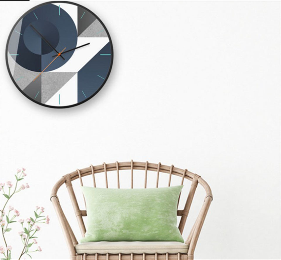 Modern Minimalist Wall Clock Ciara Model - Hansel & Gretel Home Decor