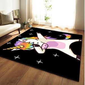 Unicorn Bedroom Area Carpet